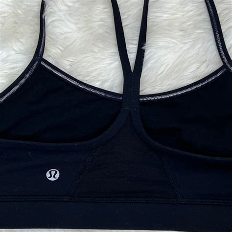 Lululemon flow y bra size 8 black multi eBay