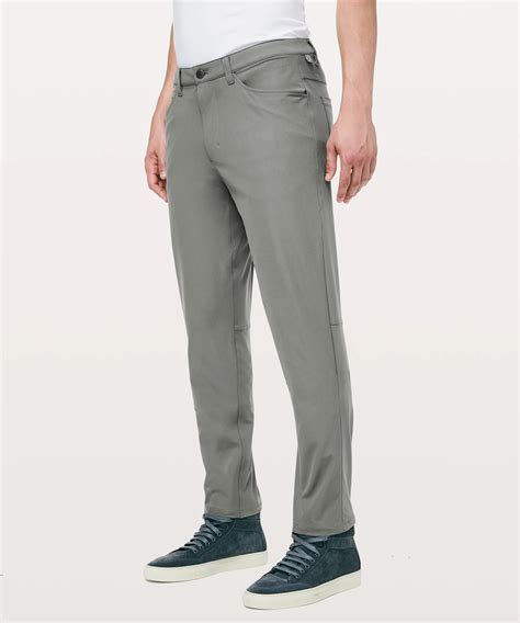 Lululemon mens dress pants. Men's Golf Gear. Feel cool yet put together in a classic polo, designed with anti-stink technology that makes going from the course to the clubhouse a breeze. Pair with smart golf pants in a variety of fits, or with tailored shorts for when things heat up on the course. When the sun is really shining, complete your outfit with a cap to help you ... 