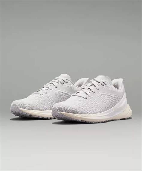 Lululemon running shoes. Pressure-mapped outsole with high-abrasion rubber for flexibility and traction. Strategically-placed outsole groove mirrors a man's natural footstrike for a smooth ride. Weight: 307g … 
