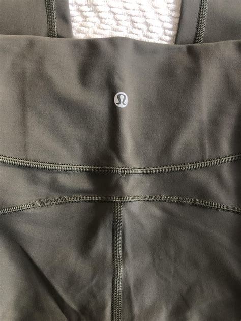 Jun 1, 2022 · Lululemon will fix all holes if they are along the seams. These tears indicate that there were issues with the garment’s fabrics, and thus are covered under Lululemon’s Quality Promise. However, most educators will not patch up large holes caused by sharp, outside sources. Lululemon. Lululemon will repair or replace your leggings if there ... . 