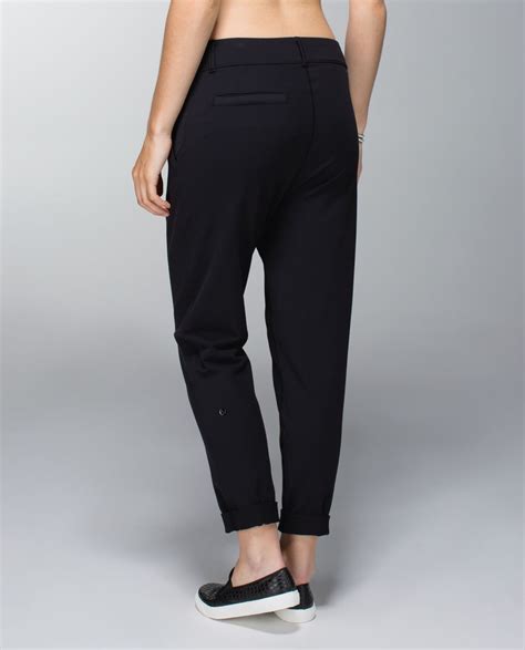 Lululemon work pants. Align Asymmetrical-Waist Pant 25". $ 118.00. Align leggings are a brand bestseller for Lululemon and this new asymmetrical pair brings a fun edge to the classic — literally! … 