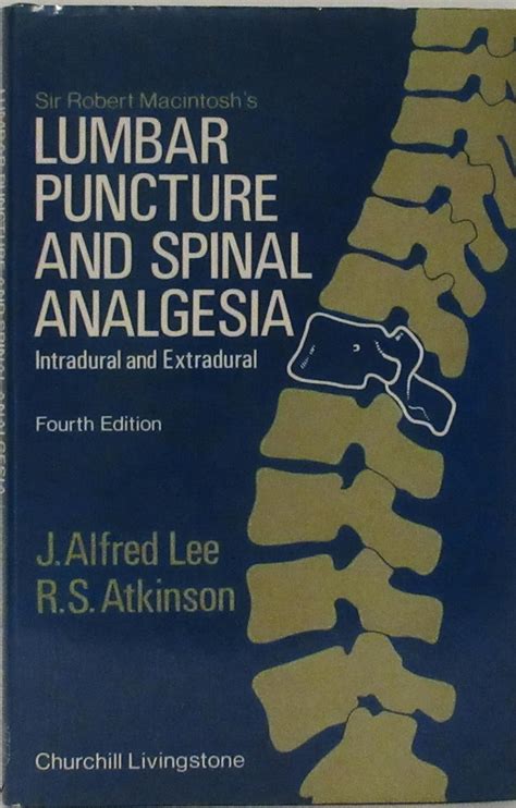 Lumbar puncture and spinal analgesia intradural and extradural. - Descargar manual de visual basic 2010 en espaol gratis.