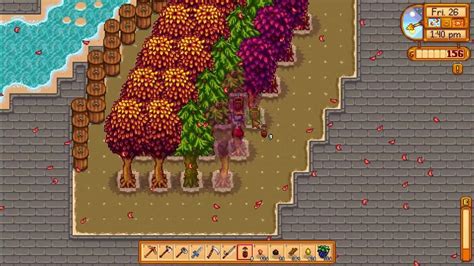 Lumberjack or tapper stardew. Lumberjack (Forester Level 10) - Normal trees occasionally drop hardwood. Tapper (Forester Level 10) - Syrup is worth 25% more. Gatherer (Level 5) Chance for double harvest when foraging. Botanist (Gatherer Level 10) - Foraged items are always gold quality. Tracker (Gatherer Level 10) - Locations of forgable items are revealed. 