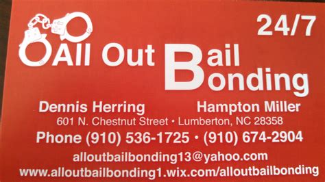 Lumberton Bail Bonds - Lumberton, NC- Hunter