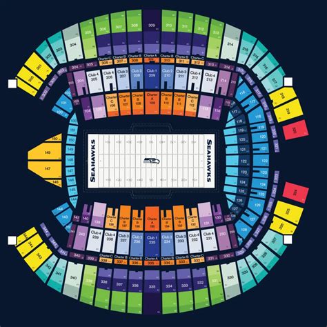 Lumen Field Seating Chart & Maps Seattle