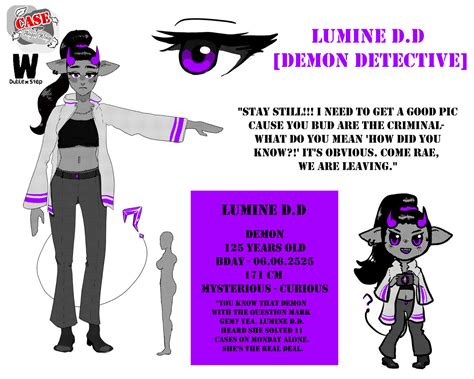 Lumine D.D Reference Sheet by DubleStep on DeviantArt