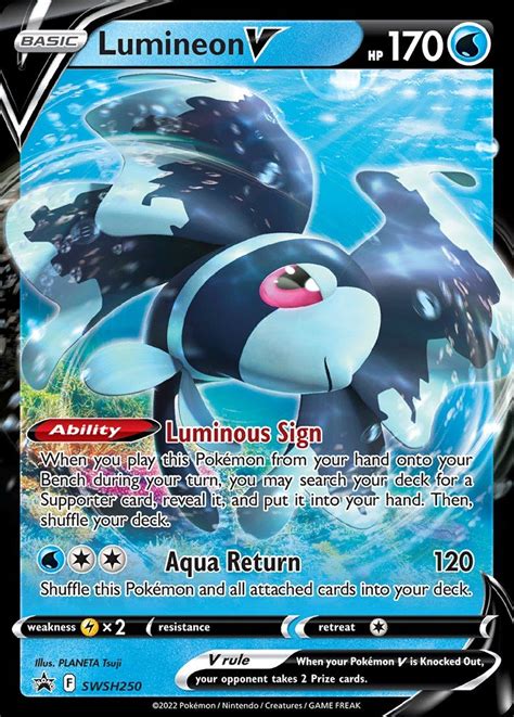 Lumineon V #155 Prices Pokemon Brilliant Stars Pokemon Cards