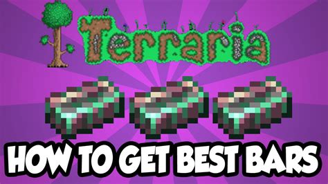 This video will show you guys how to get the best Bars in The Terraria 1.3 update - the Luminite bars which are a drop from the moon lord. Be sure to LIKE th.... 
