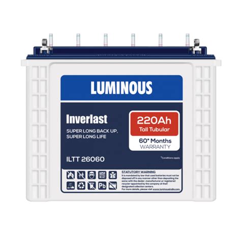 Luminous INVERLAST ILTT26060 (220AH) - Batteryboss