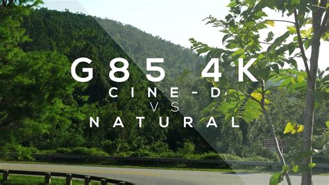 Lumix g85 cinematic settings.  I am asking here because Cinelike-D vs.  I...