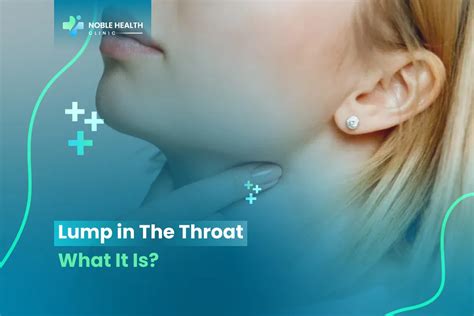 Lump in throat when drinking