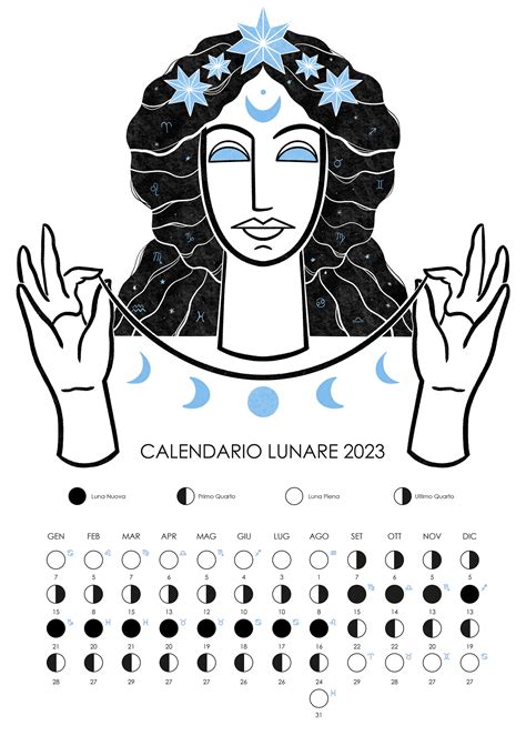 Lunar Calendar 2023 on Behance