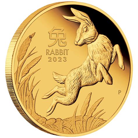 Lunar Year of the Rabbit 2024 UK 1oz Gold Proof Coin