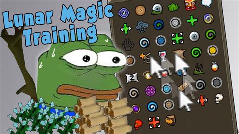Lunar magic osrs. 2. Use Lunar magic to make 20 mahogany planks in the Varrock Lumber Yard (inside the fences). Completion of Dream Mentor; 86 Magic and means to cast Plank Make twenty times (300 40 20) 21,000 coins and 20 mahogany logs; 3. Bake a summer pie in the Cooking Guild. 95 Cooking; Raw summer pie and either a chef's hat, Varrock armour 3 … 