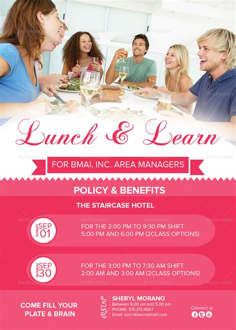 Lunch And Learn Invitation Samples Invitation Design Blog