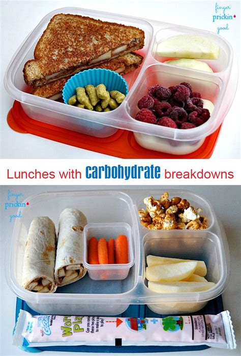 Lunch Ideas for Type 1 Diabetic Kids - Pinterest