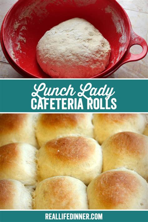 Lunch Lady Cafeteria Rolls - Real Life Dinner