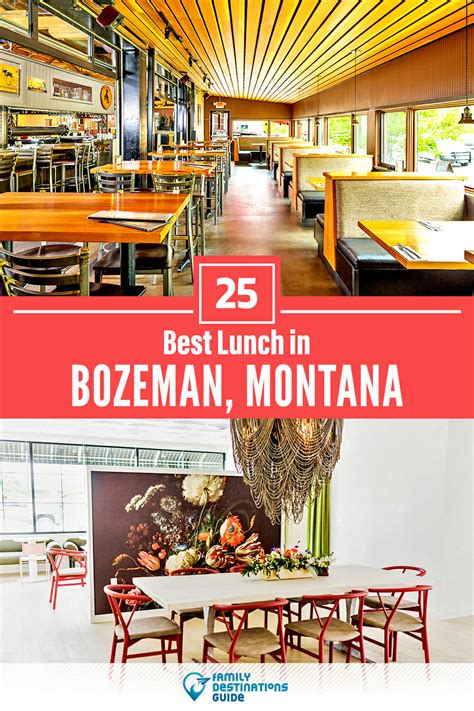 Lunch bozeman mt. Our downtown Bozeman hotel knows the best bars, coffee shops, & restaurants. All just a short walk from your hotel room door. 