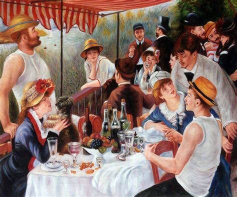 The Luncheon of the Boating Party by Pierre-Auguste Renoir is a masterpiece that encapsulates the joyous and carefree moments of life. Through its vibrant atmosphere, varied characters, playful interactions, a celebration of joie de vivre, and meticulous attention to detail, the painting continues to captivate viewers, inviting them to ...