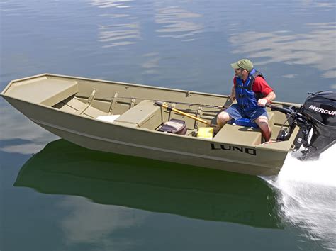 Lund® Mod Jon Boats 1440m - Best 13 ft Aluminum Utility Boat