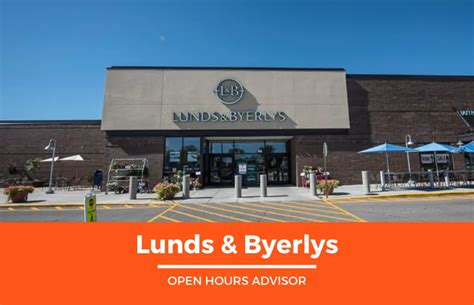Lunds and byerlys holiday hours. Holiday Hours: All Lunds & Byerlys stores will be closed on Easter - Sunday, April 17 - and will reopen at 6 a.m. on Monday, April 18. 33 1 Share Share 