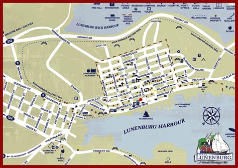 Lunenburg District Map Lunenburg