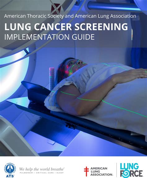 Lung Cancer Screening Implementation Guide Before the Screening Lung