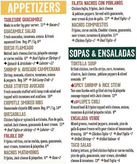 Lupe tortilla beaumont menu. Latest reviews, photos and 👍🏾ratings for Lupe Tortilla Mexican Restaurant at 21103 U.S. Hwy 281 N in San Antonio - view the menu, ⏰hours, ☎️phone number, ☝address and map. 