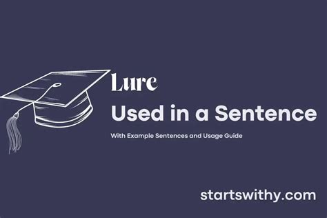 Lure: In a Sentence – WORDS IN A SENTENCE