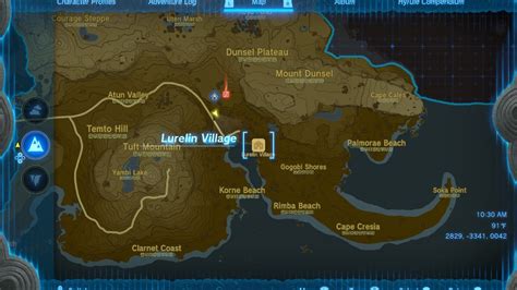 Lurelin Village is a Town found in the Legend of Zelda: Tears of the Kingdom (TotK). Read on for more information about Lurelin Village, all shops, items, and points of interest in the area, and all available quests. List of Contents Map Location and Coordinates Shops Points of Interest Quests Related Guides. 