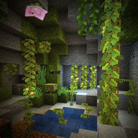 Lush Cave Block Craftings Datapack Minecraft Data Pack