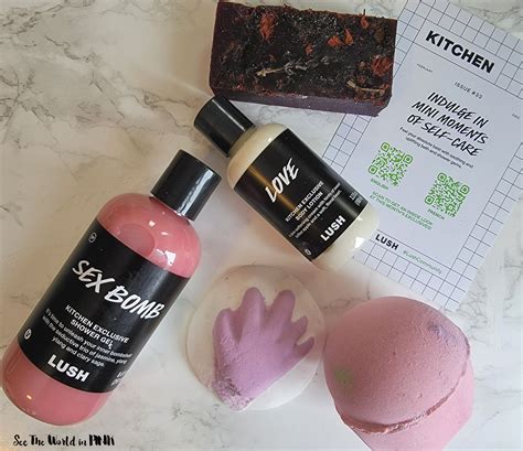 Lush kitchen. 600g. 1. $68.00. 600g. Add to bag - $68.00. vegan. Fresh from our kitchen to your bathroom are five exclusive Lush fan favorites for bath and shower, plus four pins. If you’re looking for limited-edition products but don’t want to sign up to our monthly Kitchen Subscription Box, this one-time gift set might be just what you need. 
