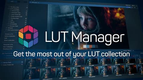 Lut manager.  LUT Manager lies within System Utilities, more precisely Device Assistants. ...