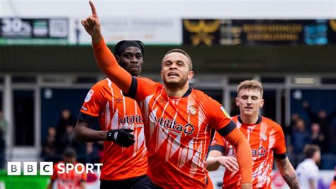 Luton Town 1-0 Swansea: Carlton Morris hits winner for Hatters