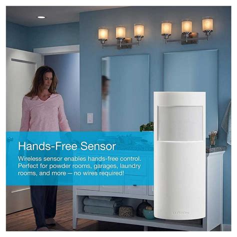 Lutron Caseta Motion Sensor Occupancy/Multilocation Works with Alexa