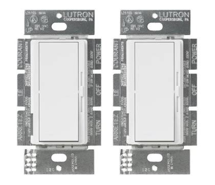 Lutron DVCL-153P-WH-2 LED Dimmer - 2 Pack 784276803892