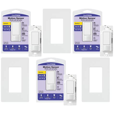 Lutron Maestro Singlepole 2Amp Occupancy Motion Sensor Light Switch