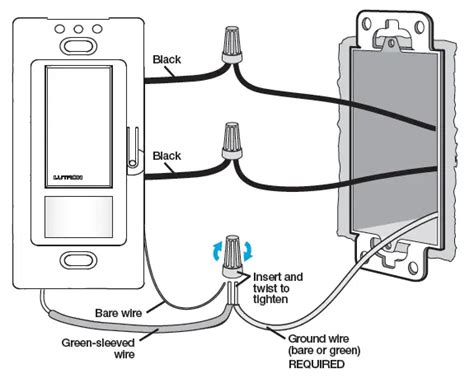Lutron Motion Sensor Switch Manual MSOPS2 Instruction Guide