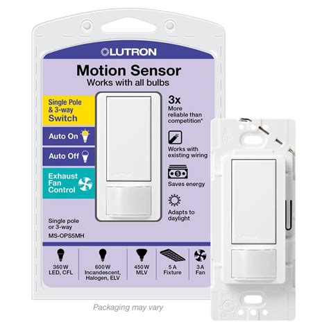 Lutron Sensor Switch 2 Light switch, Switch, Lutron