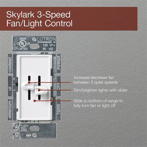 Lutron Skylark Fan Control Models