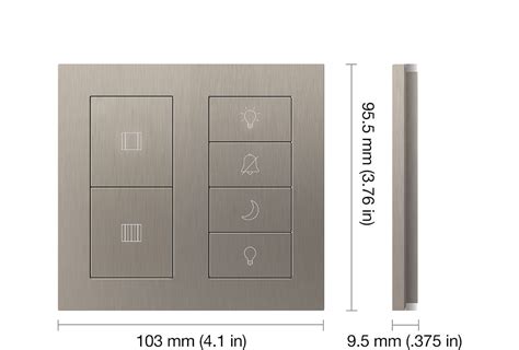 Lutron palladiom keypad specs.  The innovative flush construction creates a perfectly...