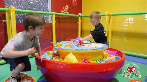 Luv 2 Play is an indoor playground with dedicated areas for