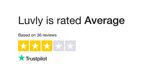 Luvly reviews. Claim your profile to access Trustpilot’s free business tools and connect with customers. Join the 108 people who've already reviewed Luvly. Your experience can help others make better choices. | Read 101-101 Reviews out of 101. 