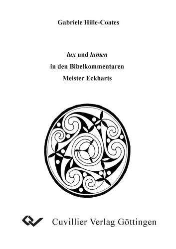 Lux und lumen in den bibelkommentaren meister eckharts. - Outsiders teachers guide questions and answers.