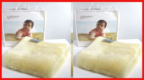 Luxuriously Soft Lambskin Baby Rug - Bowron Babycare Shorn