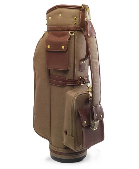Luxury golf bags. By: Emily Haas August 27, 2021. Courtesy. I was scrolling through Twitter this week and came across this Ryan Ballengee tweet about a $7,250 golf bag made by fine leather-goods manufacturer, Soul ... 