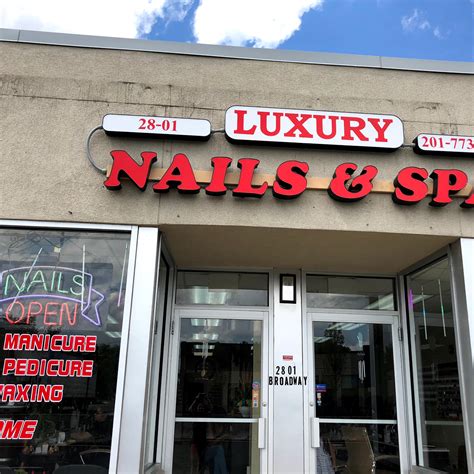 Buy a Luxury Nails & Spa gift card. Send by email or mail, or print at home. 100% satisfaction guaranteed. Gift cards for Luxury Nails & Spa, 28-01 Broadway, Fair Lawn, NJ.. 