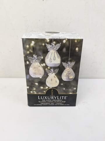 LuxuryLite LED Angel Ornament (Various Designs) EstateSales.org