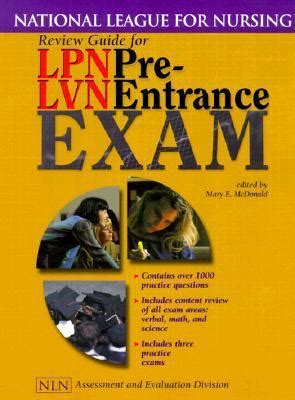 Lvn Entrance Exam Practice Test Data science