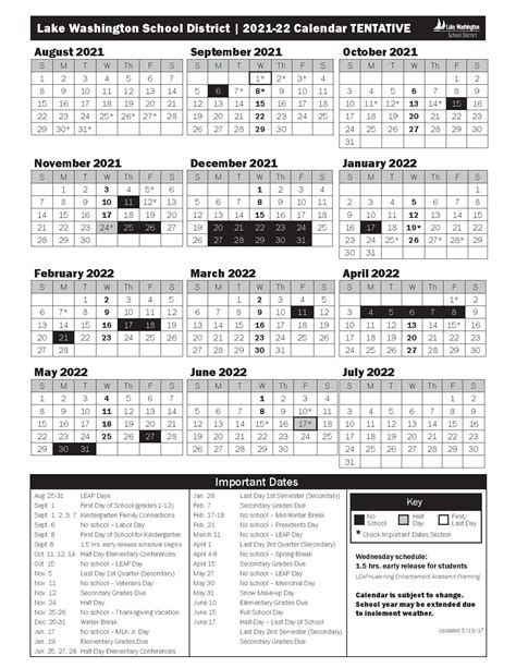 Lwsd Org Calendar